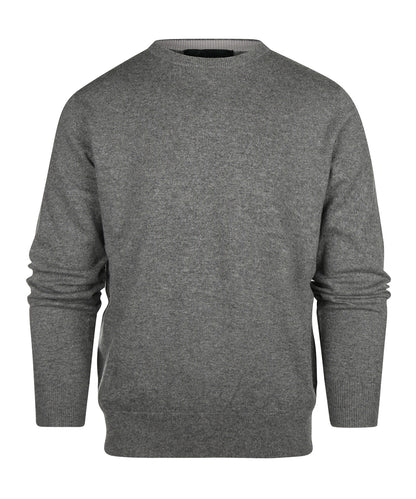 Cashmere Ronde Hals Pullover | Grijs
