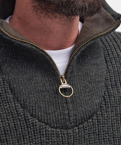 Pull New Tyne Half Zip | Olive