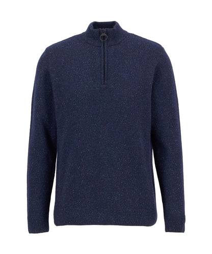 Tisbury High Zip Sweater | Navy Blue