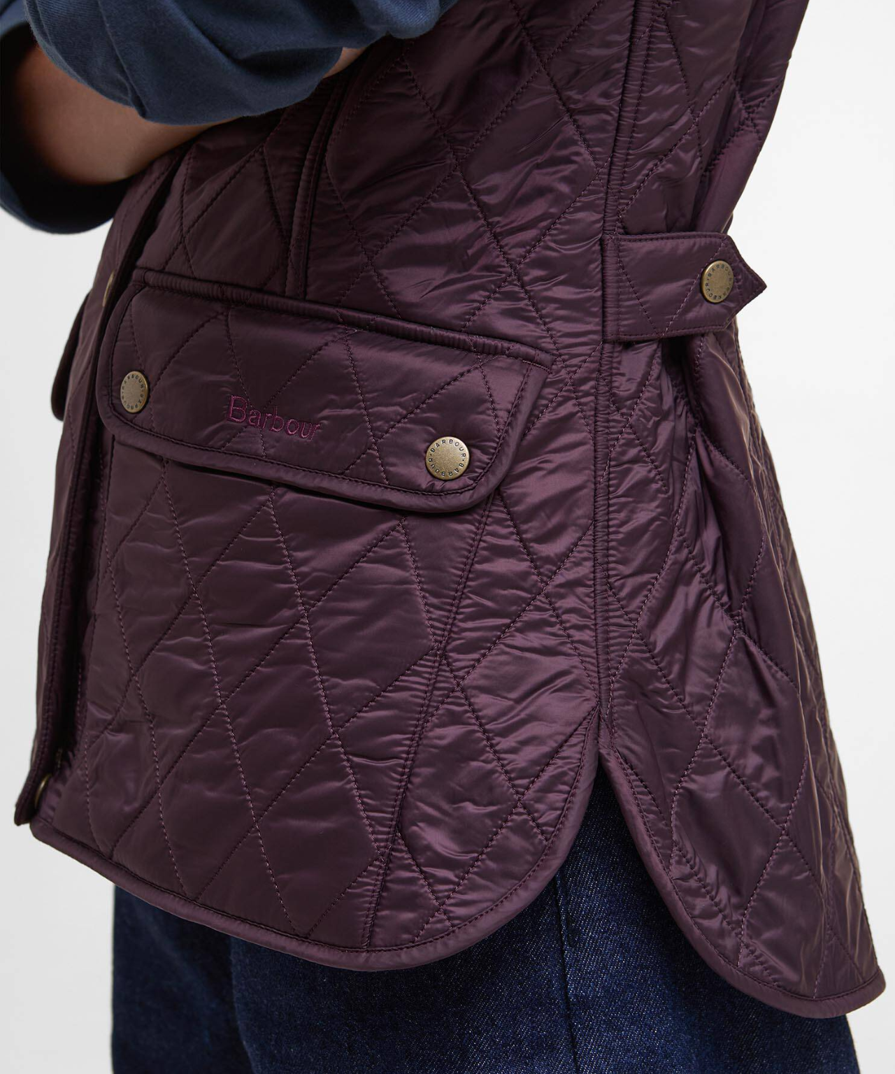 Barbour Ladies Wray Quilted Gilet | Pink