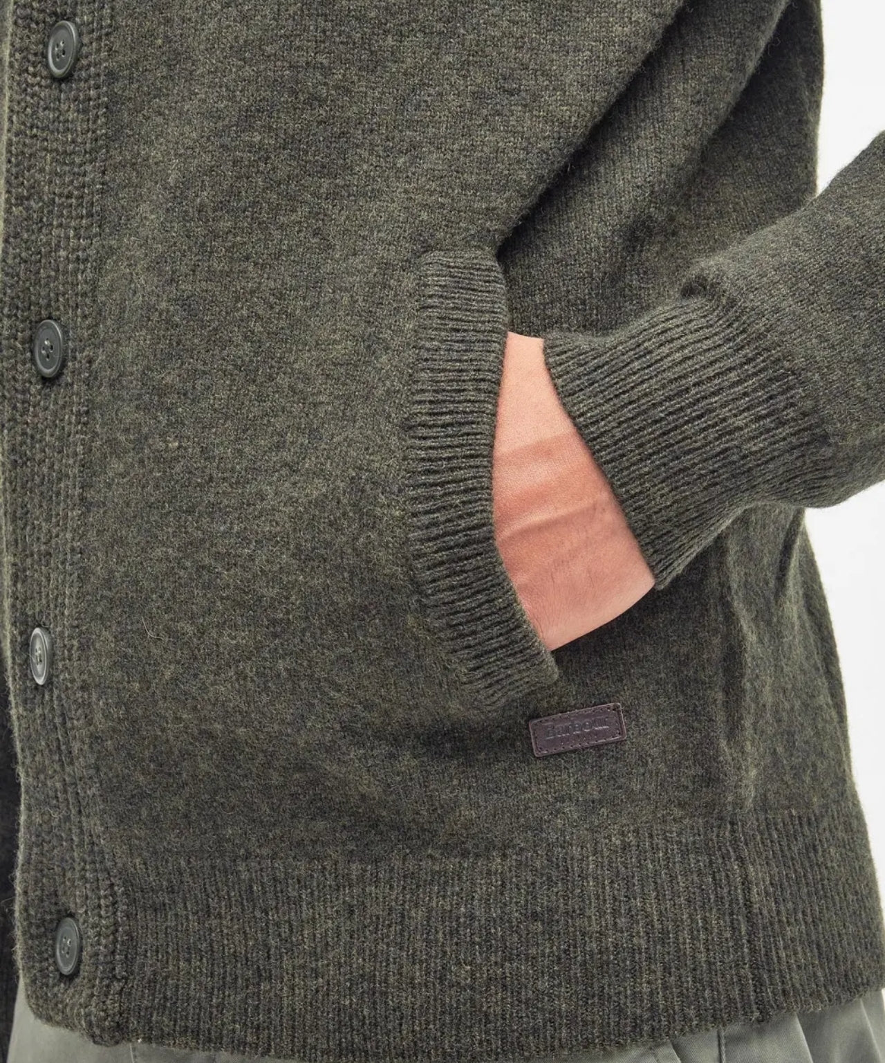 Barbour Essential Patch Weste | Grün
