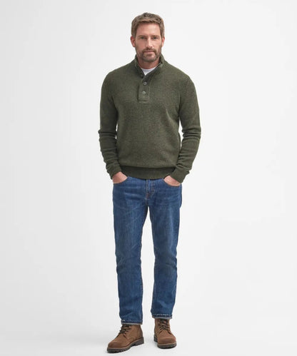 Elbow Patch Sweatshirt | Forest Green