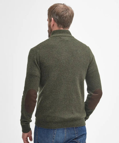 Elbow Patch Sweatshirt | Forest Green