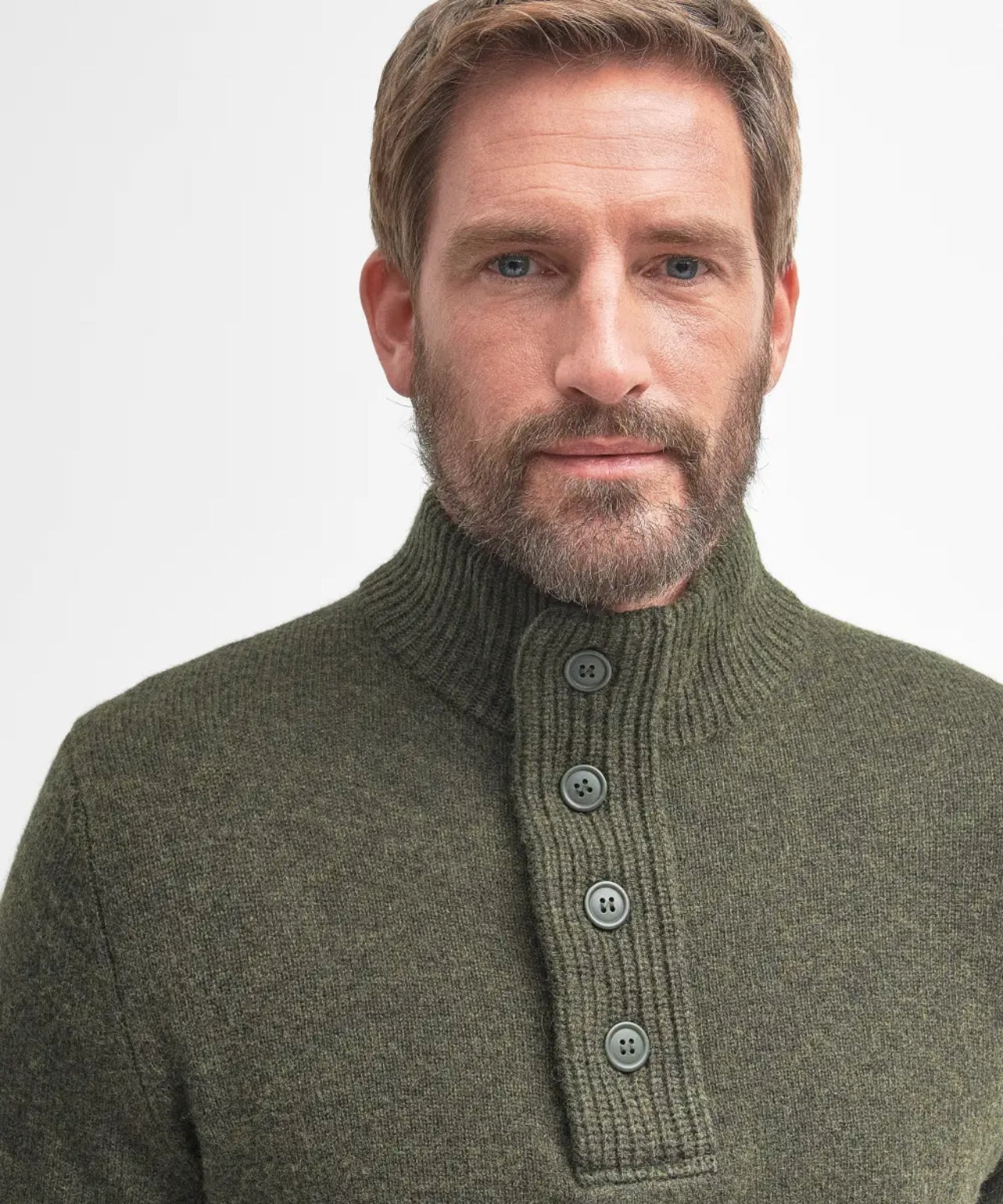 Elbow Patch Sweatshirt | Forest Green
