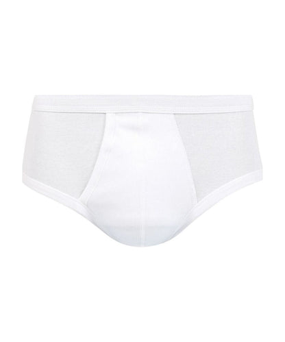 Slip aus hochwertiger Baumwolle | Weiß