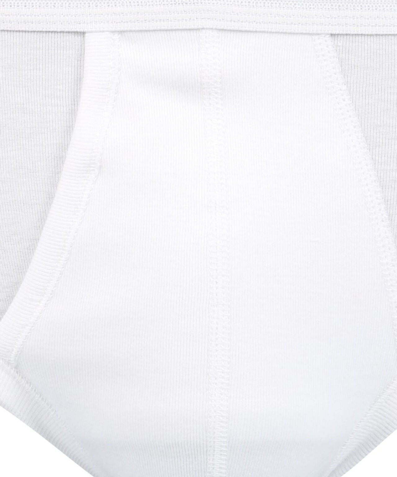 Slip aus hochwertiger Baumwolle | Weiß