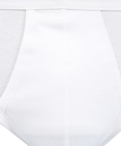 Slip aus hochwertiger Baumwolle | Weiß