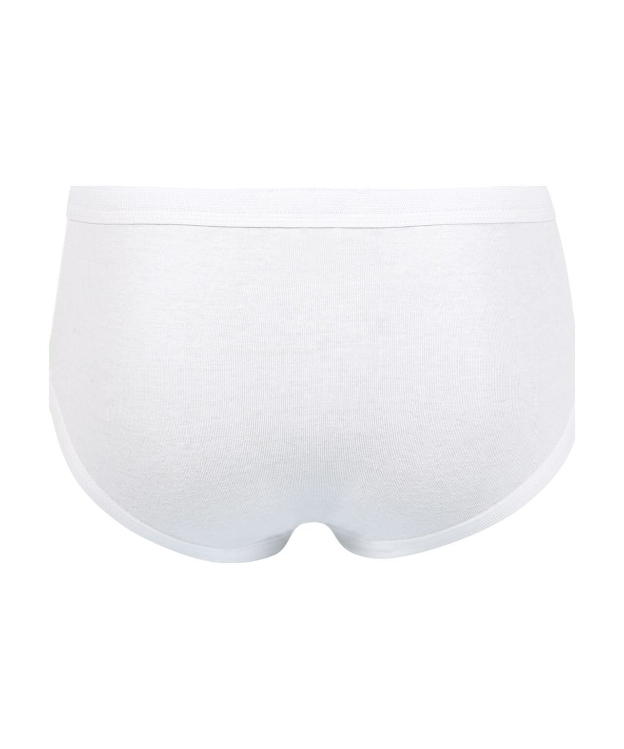 Slip aus hochwertiger Baumwolle | Weiß