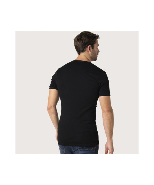 T-shirt v-neck | Black