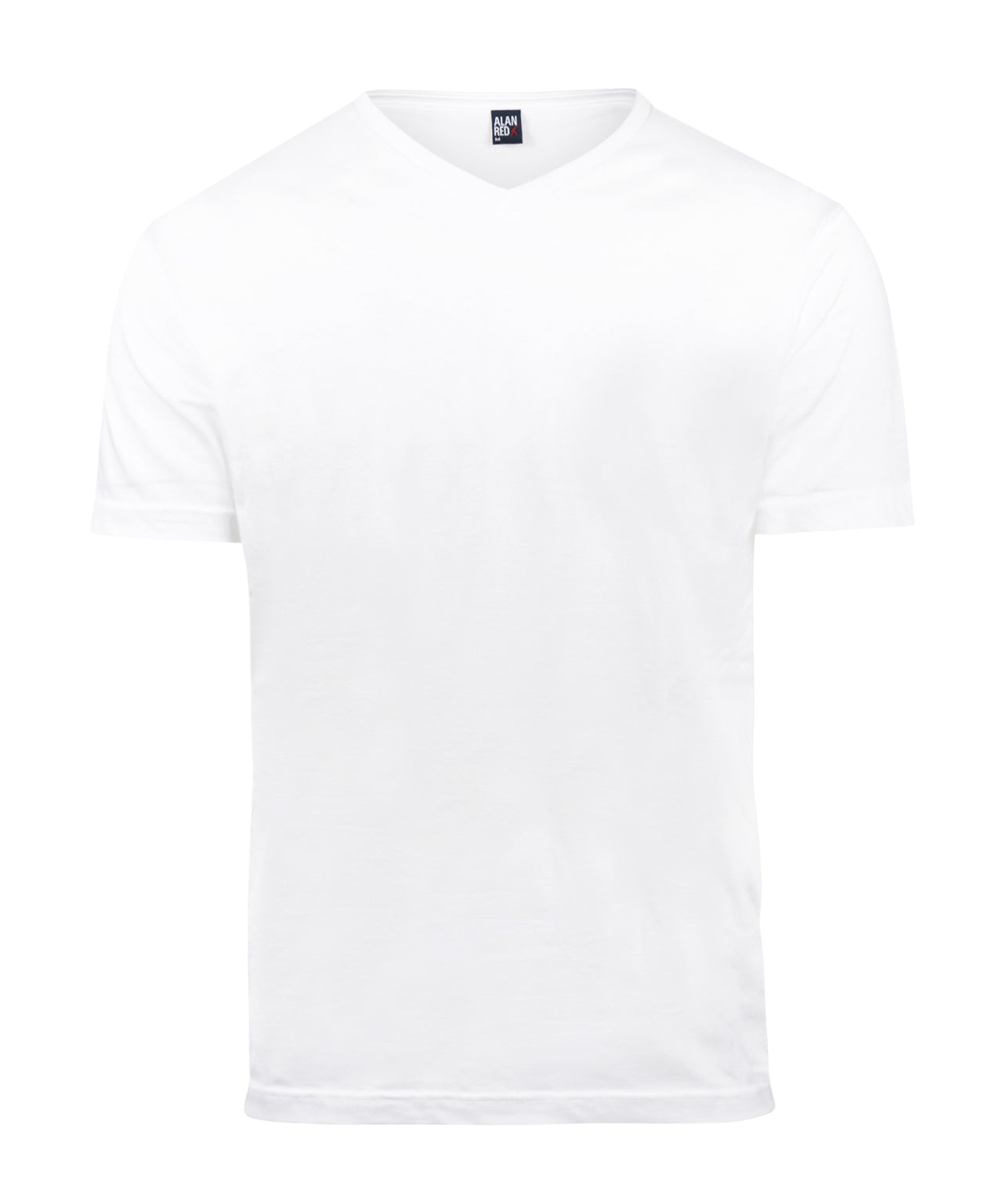 2er-Pack T-Shirts mit V-Ausschnitt | Weiß