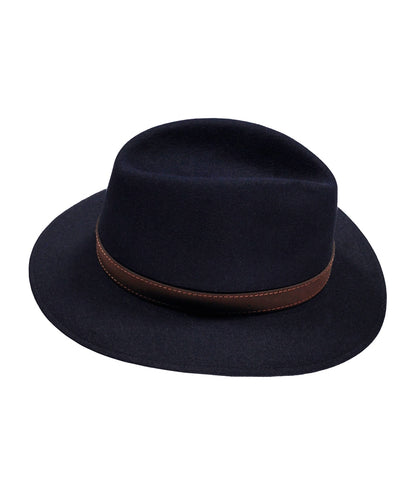 Modern Lightweight Italian Hat | Navy Blue