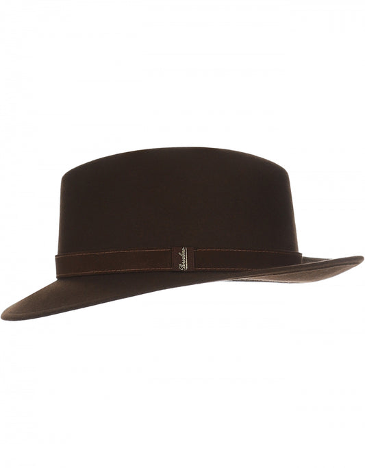 Borsalino Hoed Traveller | Dark Brown