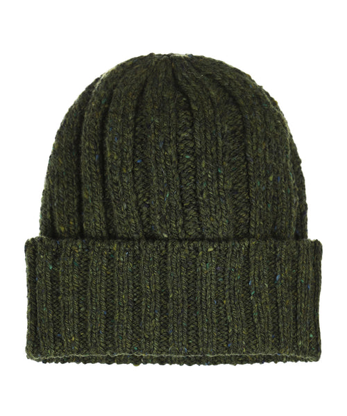 Grof Gebreide Ierse Muts | Groen