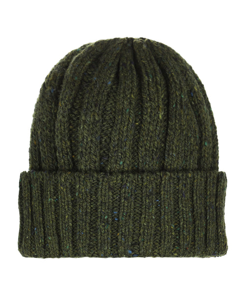 Grof Gebreide Ierse Muts | Groen