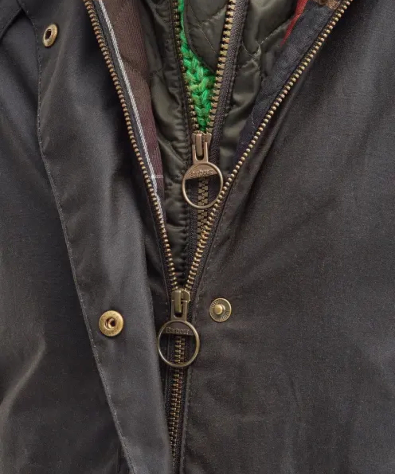 Barbour Long Cannich Wax Jacket Women's | Green