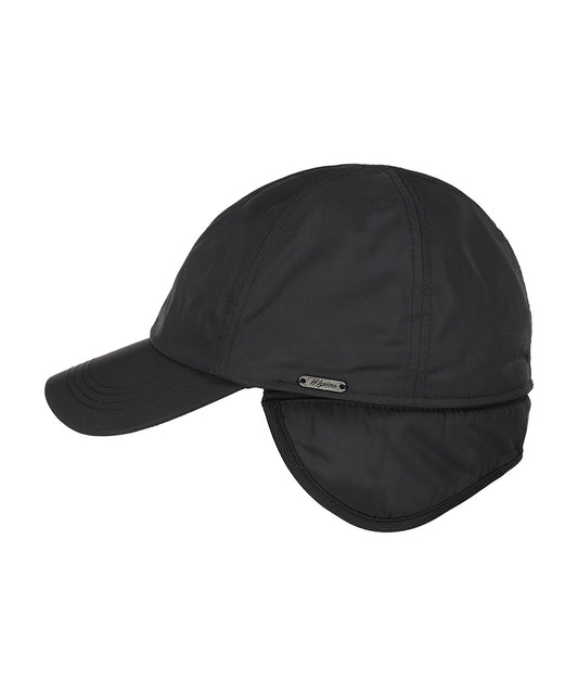 Baseball Cap oorflap | Zwart