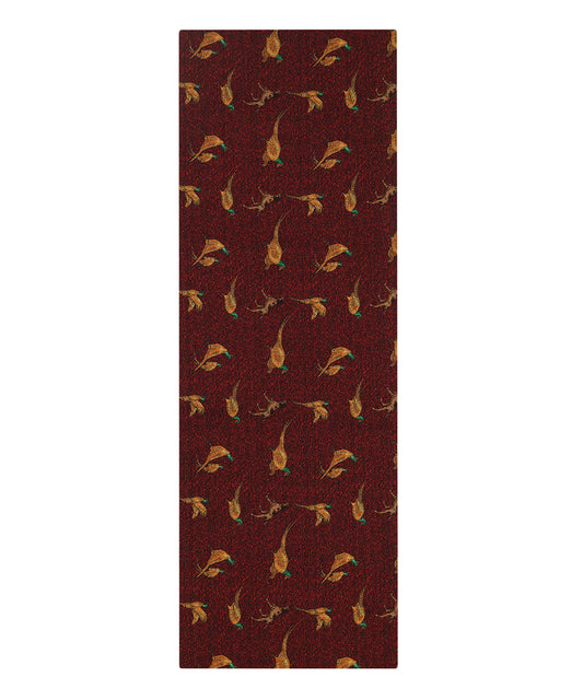 Choker Wol | Fazant Rood