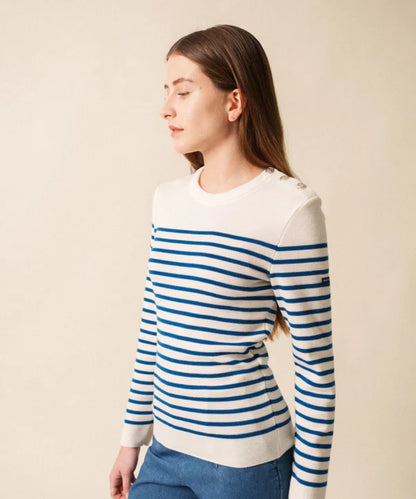 Pullover Maree IIR | Blanc/Lac