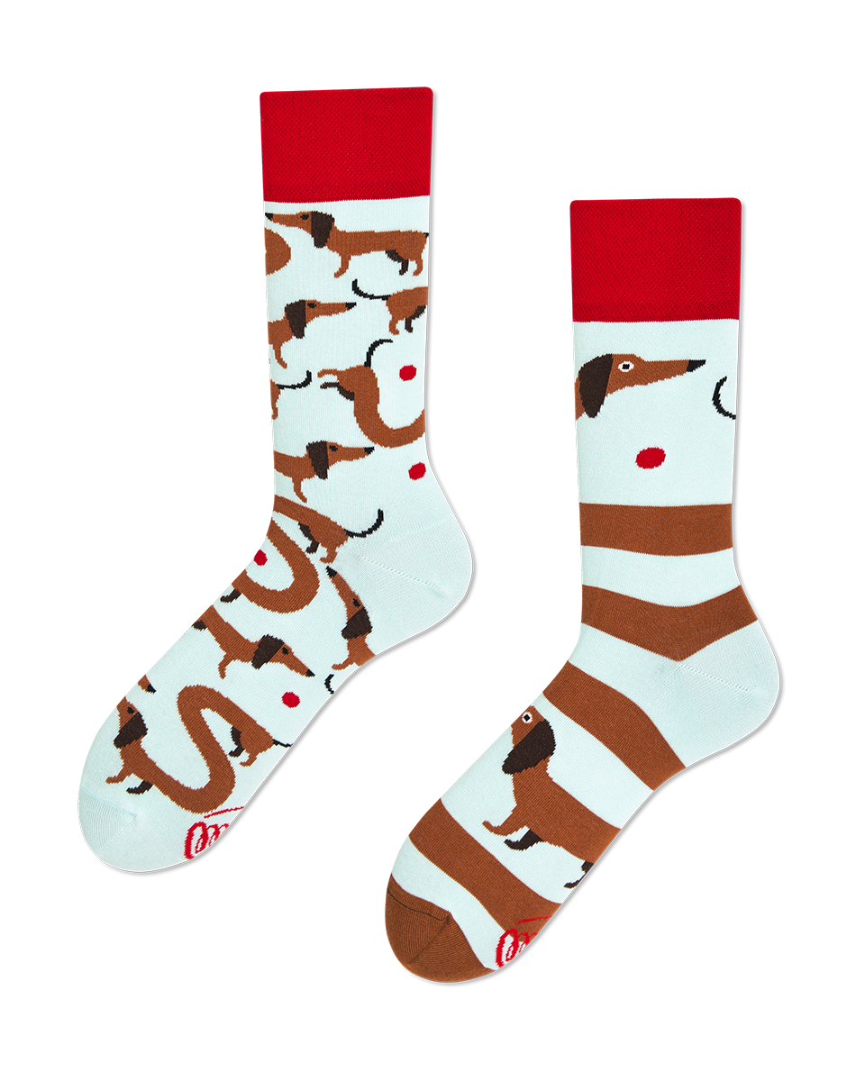 Herrensocken aus bedrucktem Baumwollmischgewebe | Design