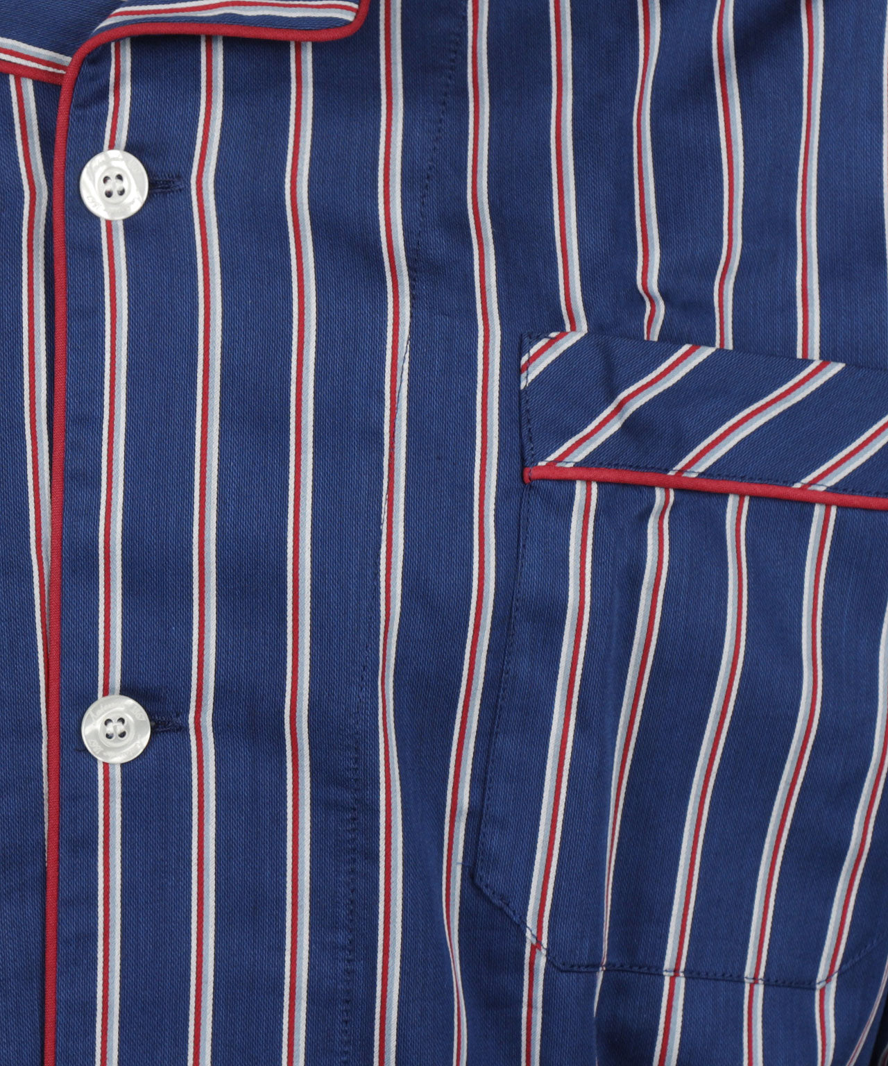 Pyjama | Dark Blue Stripe White Red
