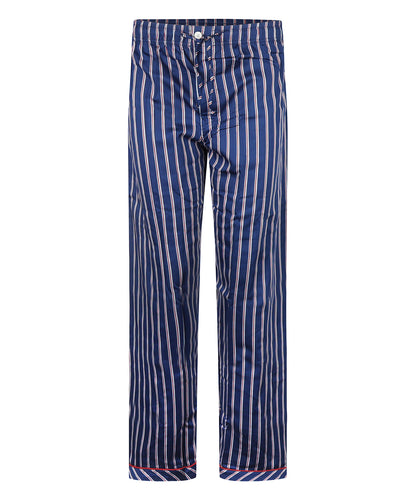 Pyjama | Dark Blue Stripe White Red