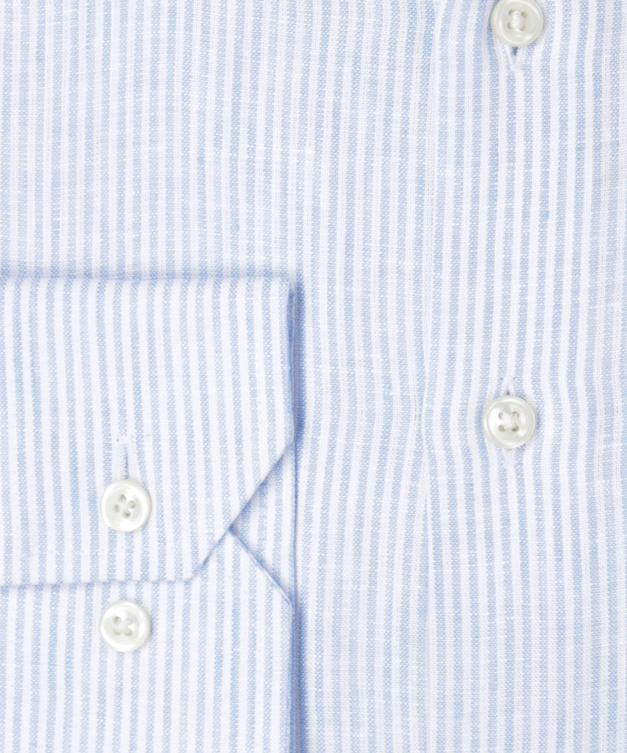 Shirt Linnen | Licht Blauw Streep