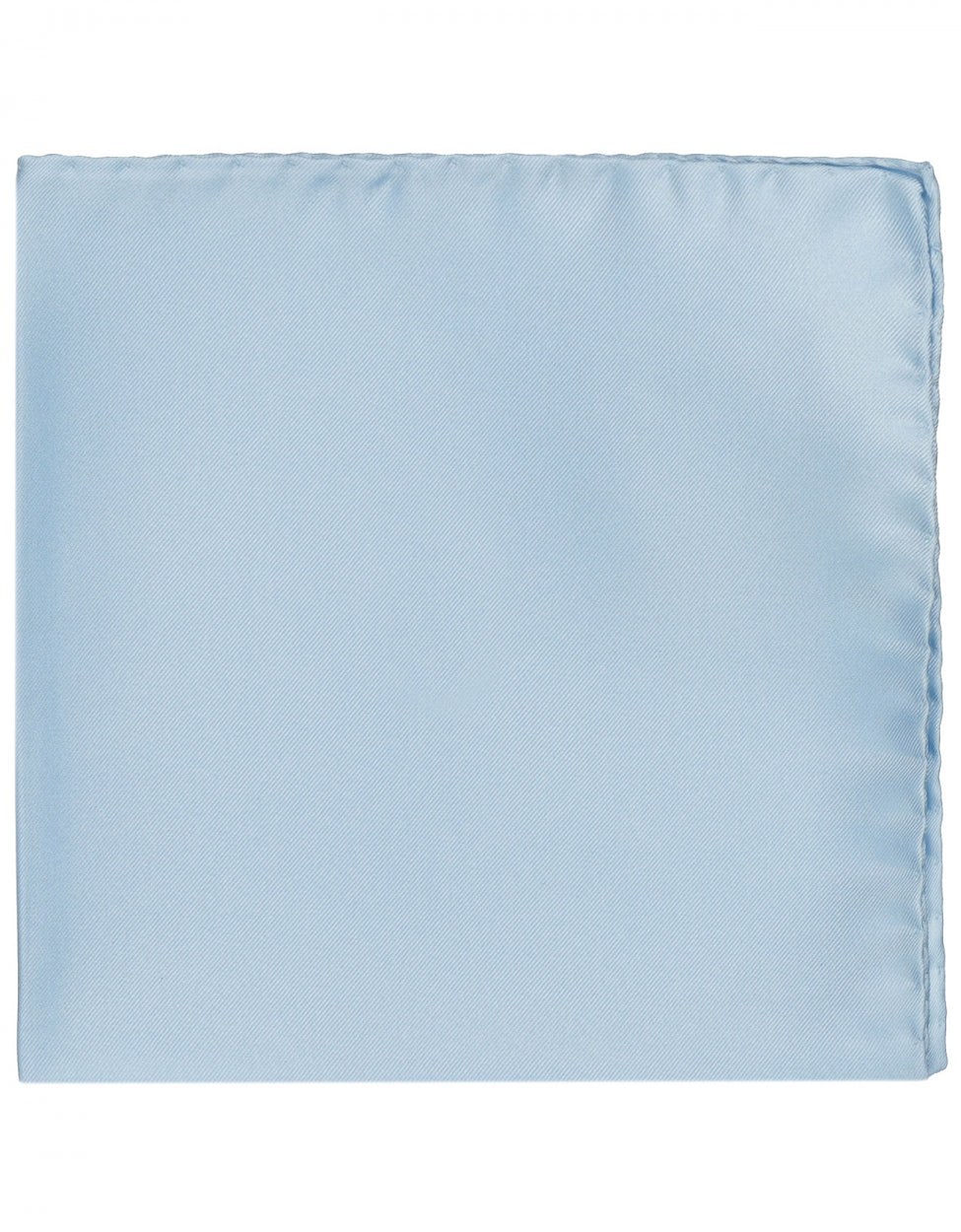 Pochet zijde Uni | Licht Blauw