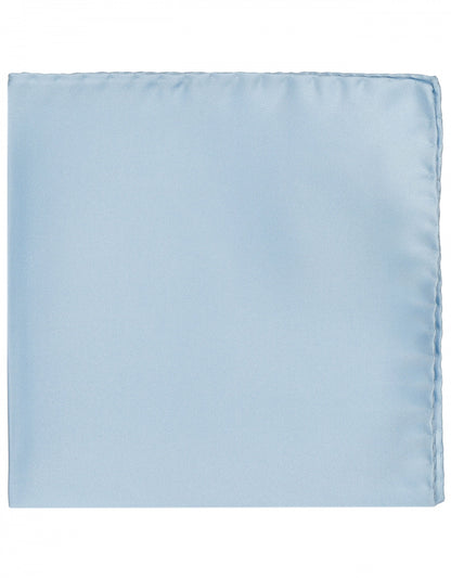 Pochet zijde Uni | Licht Blauw