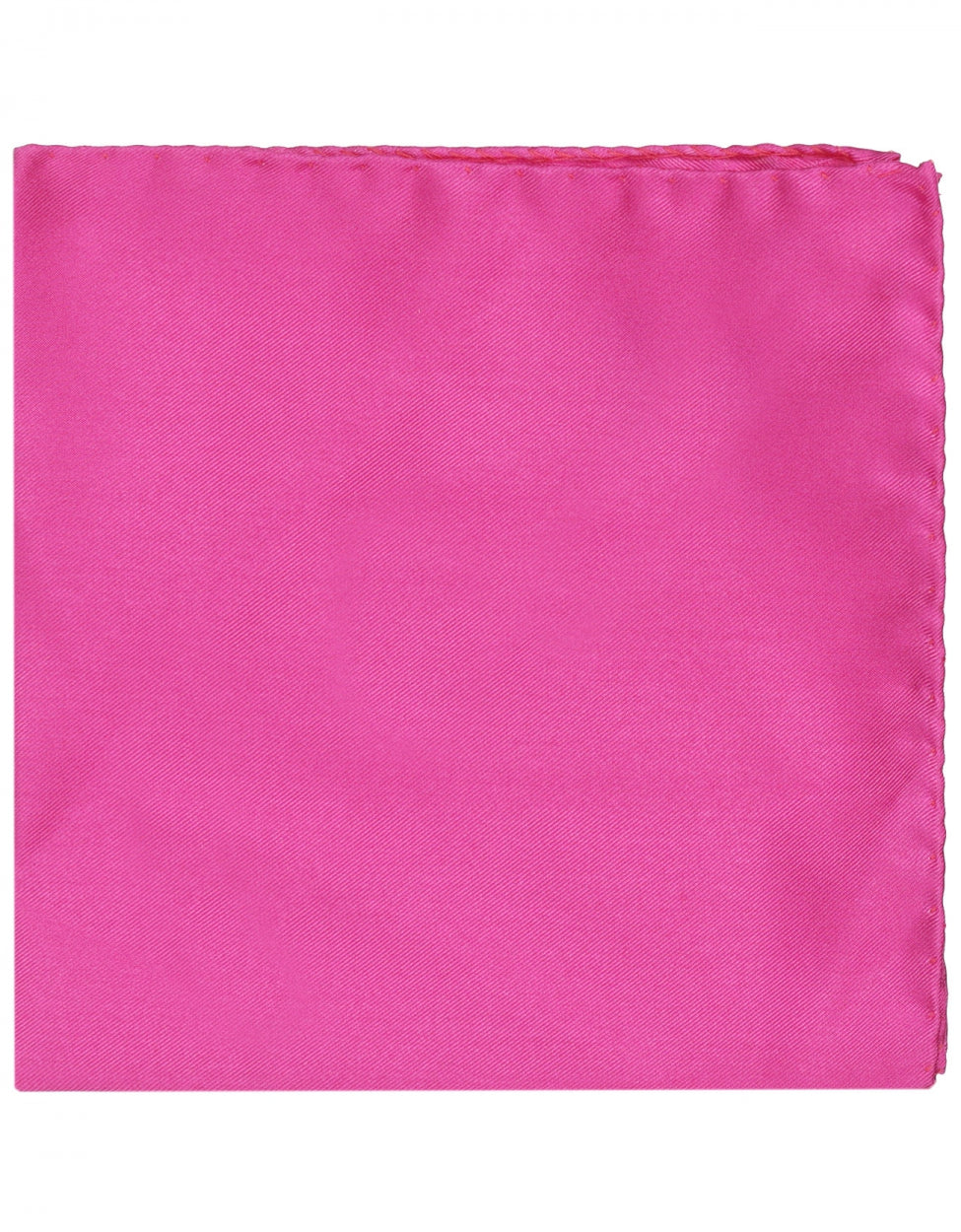 Einstecktuch aus Seide Uni | Fuchsia