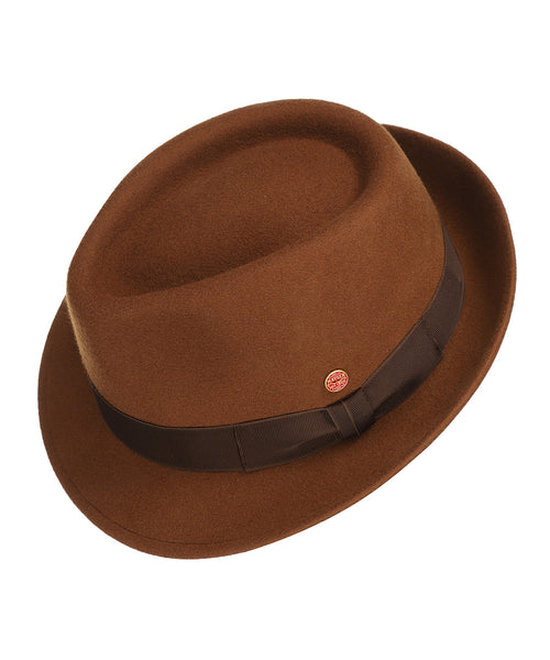 Trilby Hoed Troy | Bruin