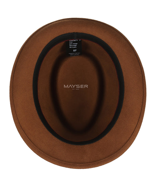 Trilby Hoed Troy | Bruin