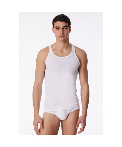 Singlet Fijnrib 5120 | Wit