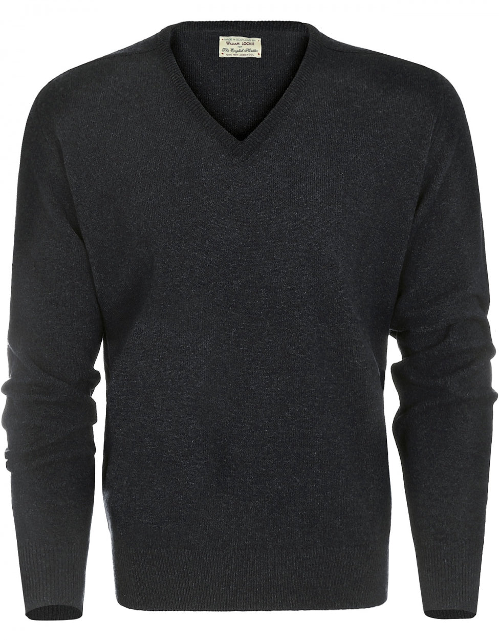V-Hals Lamswol | Charcoal