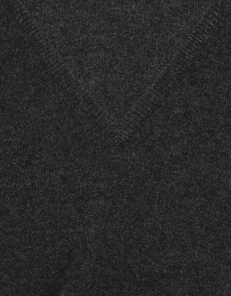 V-Hals Lamswol | Charcoal