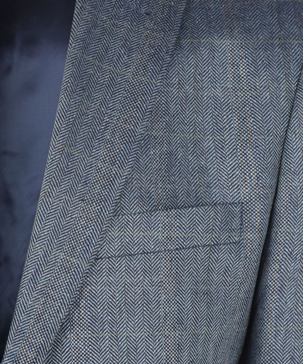 Silk Blazer | Blue