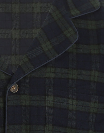 Luxuriöses Flanell-Pyjama-Set | Blackwatch