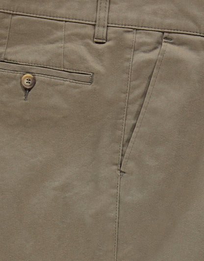 Blackpool-Hose mit Bundfalte und Umschlag | Braun