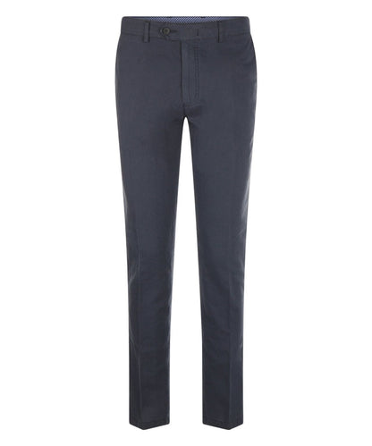 Chino Derby Leinen und Baumwolle | Marineblau
