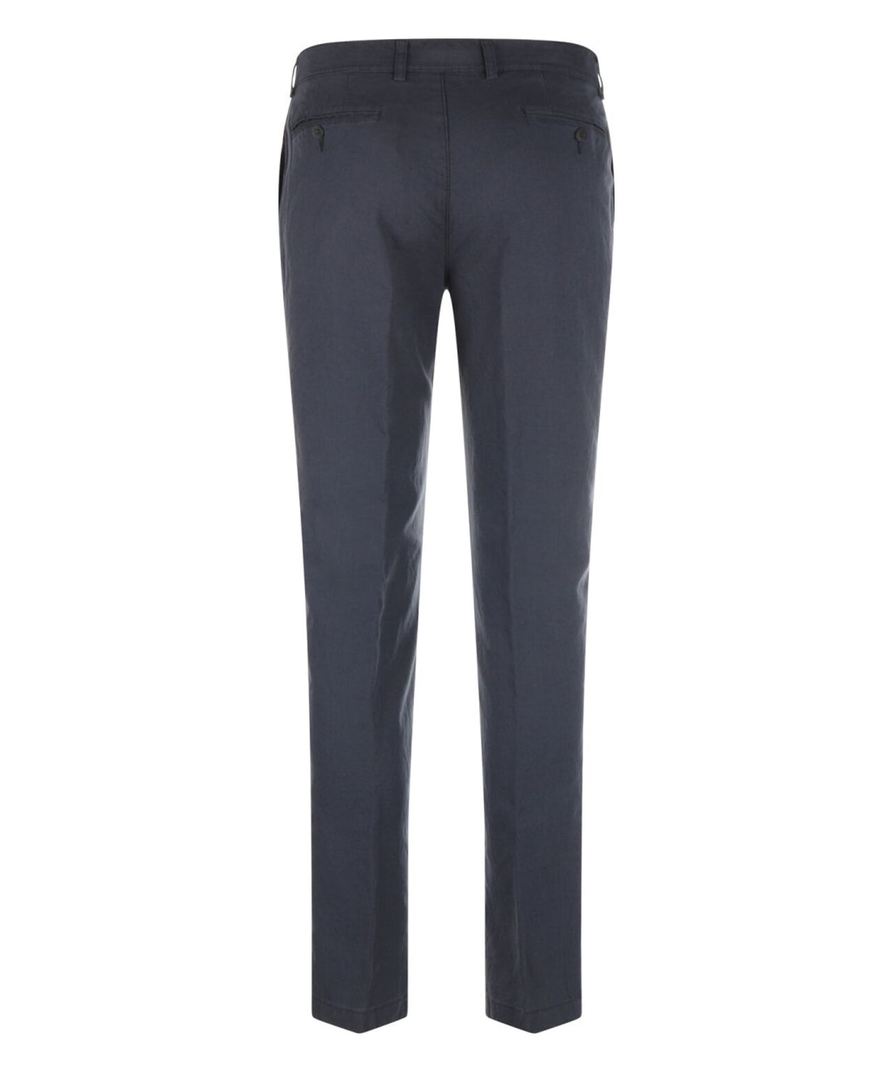Chino Derby Leinen und Baumwolle | Marineblau