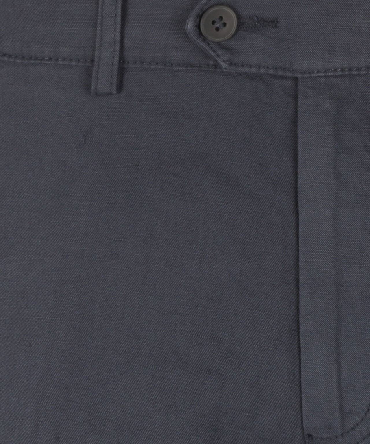 Chino Derby Leinen und Baumwolle | Marineblau