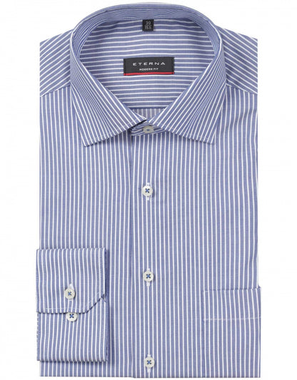 Shirt striped | Blue