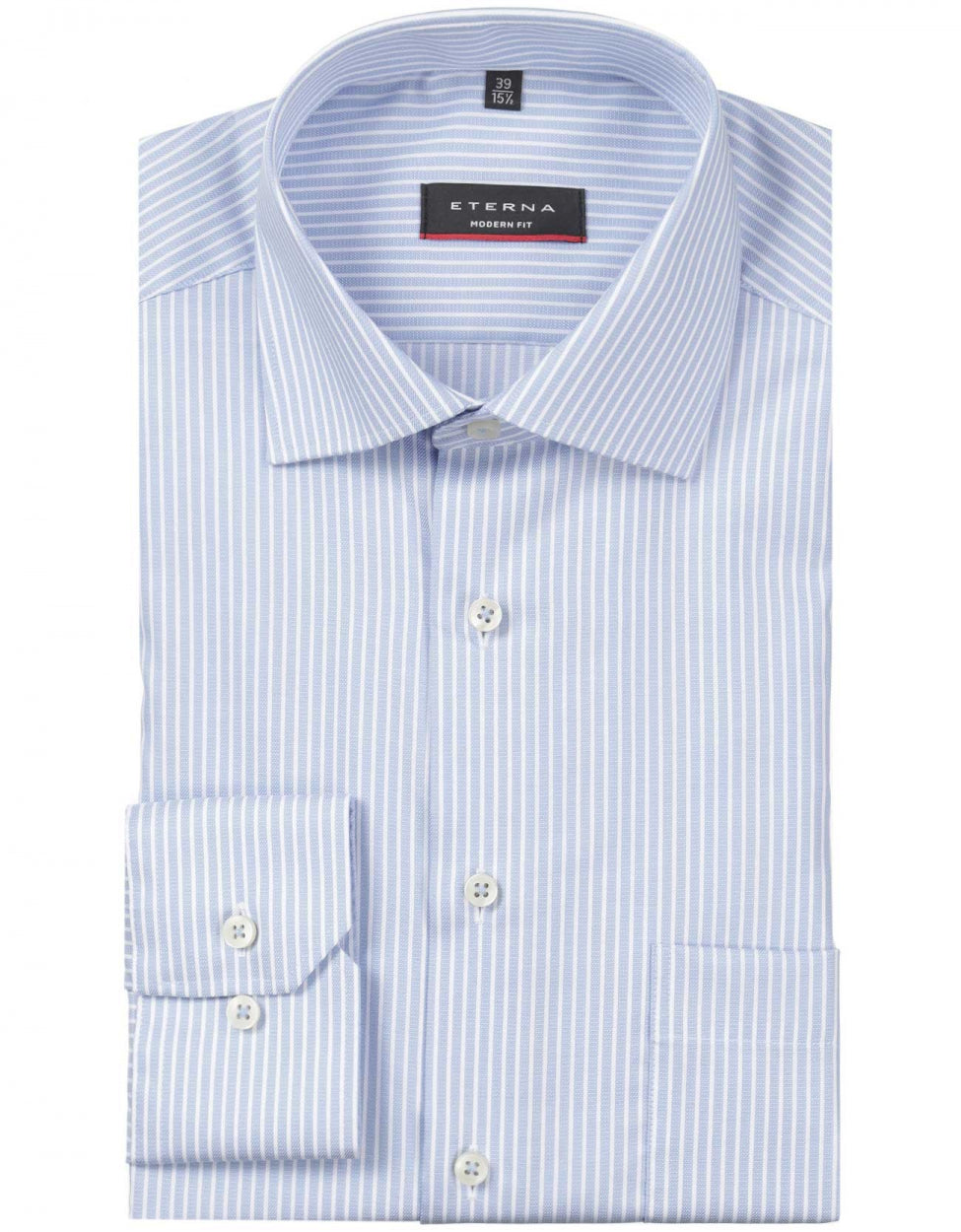 Gestreiftes Hemd | Blau