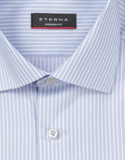 Gestreiftes Hemd | Blau