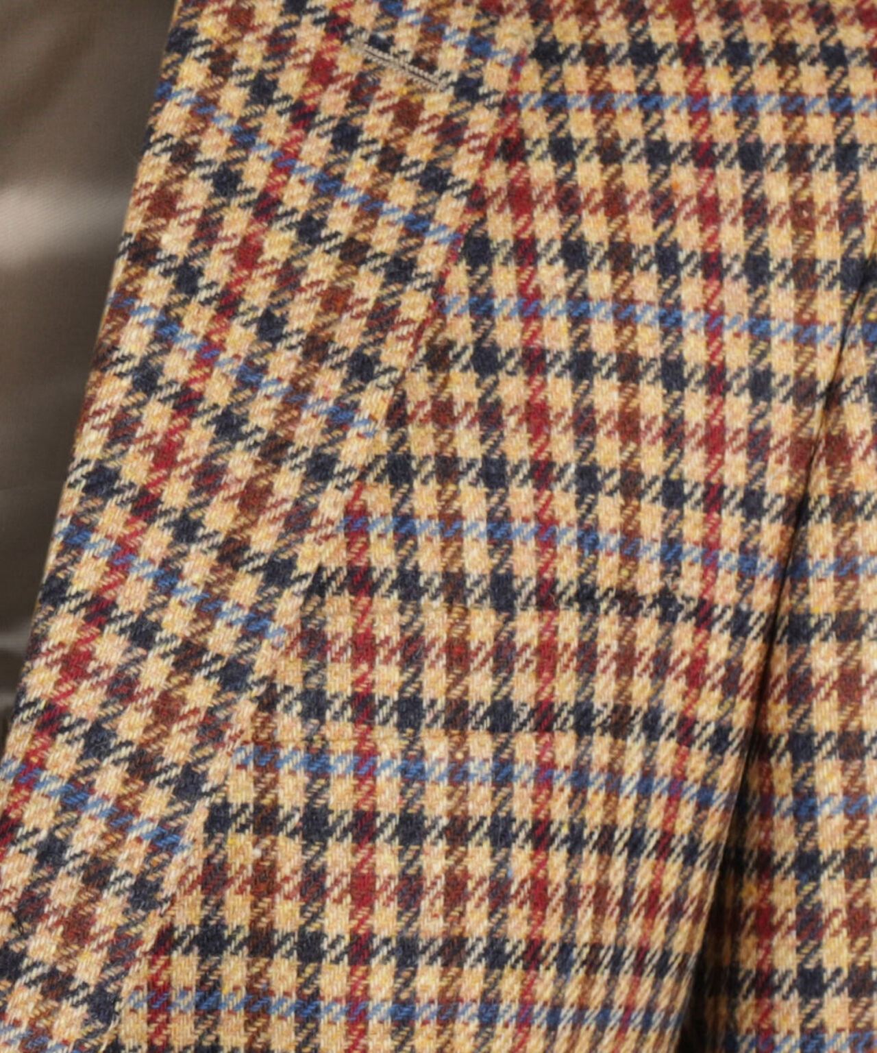 Tweed Colbert | Beige Houndstooth