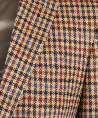 Tweed Colbert | Beige Houndstooth