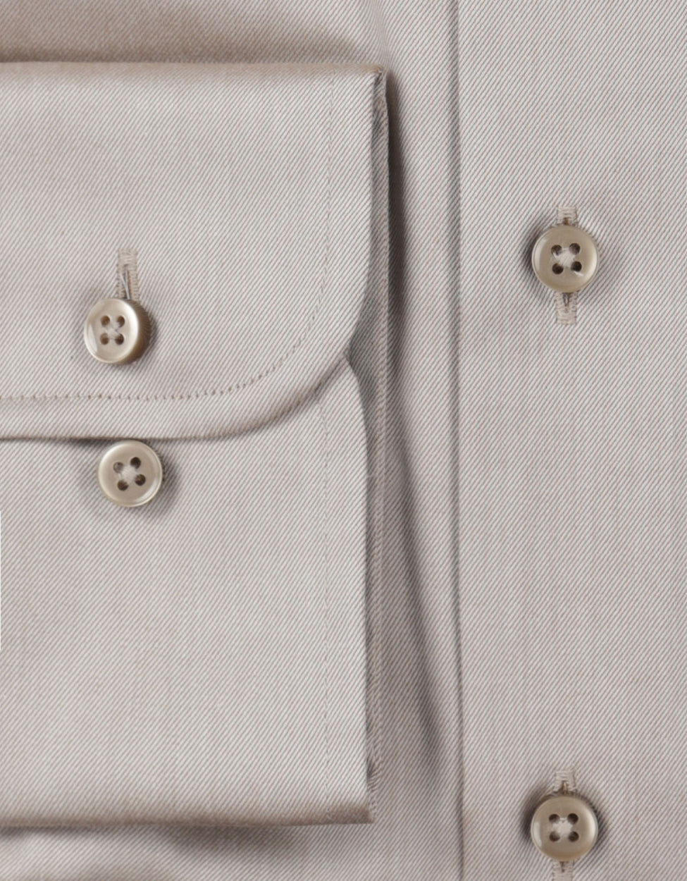 Hemd mit halbgespreiztem Kragen | Beige