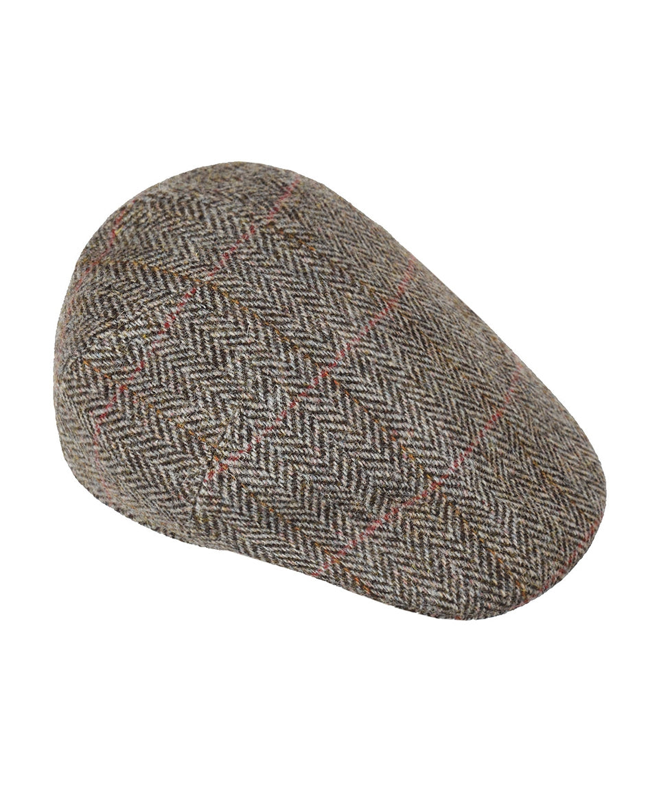 Tweed Cap Preformed | Brown