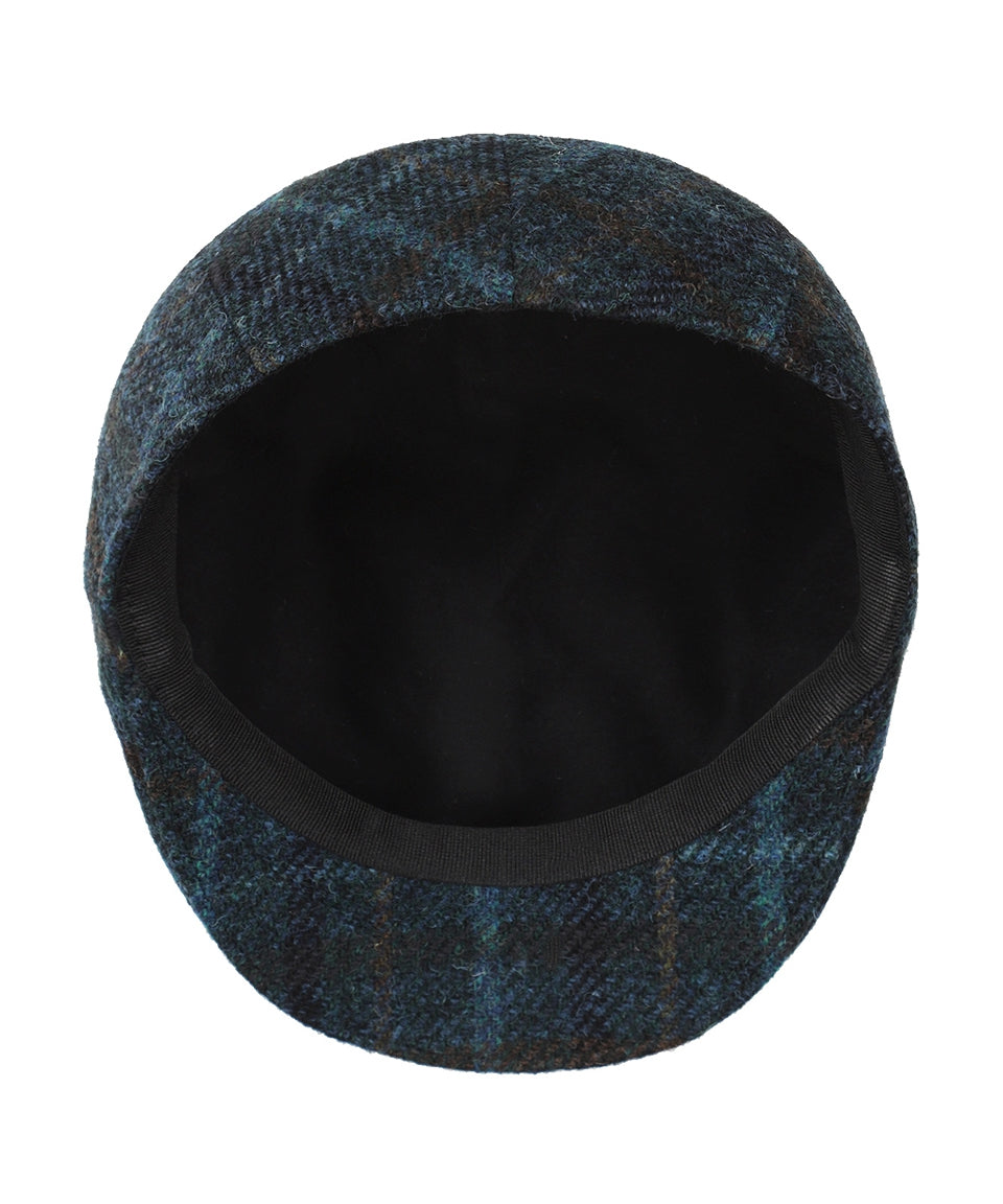 Tweed-Mütze vorgeformt | Blau