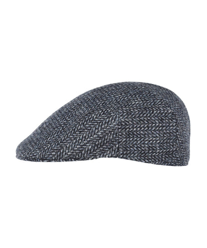Tweed-Mütze vorgeformt | Blau