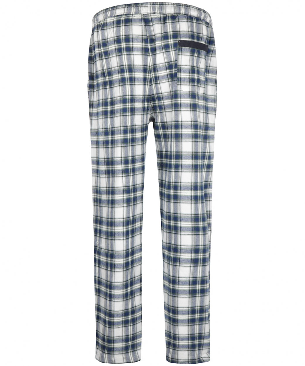 Luxuriöser Flanell-Pyjama-Set | Blau